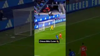 Chiesa real life Blitz Curler 💫 #shorts #football #efootball #trending #shortvideo #chiesa #kayl3b