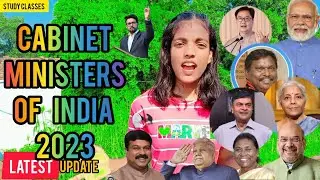 Cabinet ministers of India .Latest Modi and his team