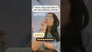 Rmo is not Rich Medical Officer 🥹🥹@Dr.Garima_Mis.Medicine