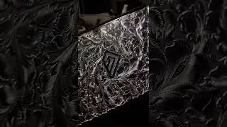 Hand-engraved the bottom of @geonworks F1-8x keyboard #benzjr #handengraving