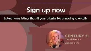 Simplify your home search. Sign up for listing you actually want