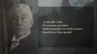 Down the foggy ruins of time. 11 maart 1936. Hendrikus Colijn. Rustig te gaan slapen.