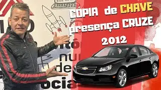 CÓPIA DE CHAVE CHEVROLET CRUZE 2012 #chevroletbrasil #chevroletcruze #chaveiro #carros #automoveis