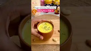 Perfect Hot Besan Milk 💛 for winter | Sudka #viral #trending #foodie  #recipe