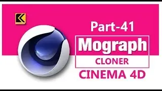 Mograph #  Cloner Object in Cinema 4D. Hindi, India