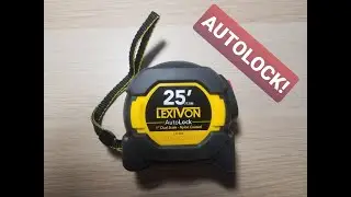 Lexivon 25ft AutoLock Tape Measure Review