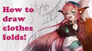 How to draw clothes and folds!