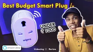 Best SMART PLUG under Rs1000/- || Wipro 16A Smart Plug || Unboxing n Review