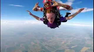 My Skydiving 🪂  dream came true with Skydive Iowa!