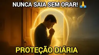 NUNCA SAIA DE CASA SEM FAZER ESSA ORAÇÃO! Proteção Total 🔥