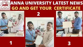 Anna university latest updates|Certificate|Tamil|Anna university|Exam today news|Results|GK TRENDING