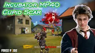 Harry Potter &times; Garena Free Fire 🔥 - Amazing Gameplay with Incubator MP40 + Cupid scar Match 🙀