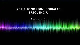 🎧 25 Hz Pure Sine Wave | Subwoofer Test & Bass Calibration Tool | 1080p
