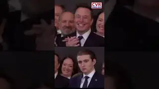 Epic Reaction! Elon Musk, Baron Trump reacts after President Trump talks about Mars | CVR English