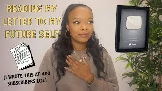 An Emotional Aquarius...Letter from my Past Self (I cried) | 100k!!!