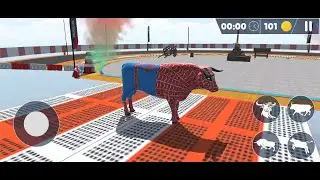 COW RUNNING RAMP GTA GAMES #androidgames  #gameplay   #gta5 #androidgames