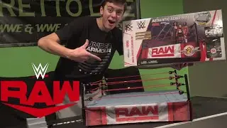 WWE Figure Authentic Scale Ring RAW & SmackDown Edition