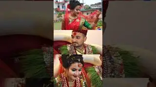 🥺🥀 Bibek pangeni and srijana subedi marriage | bibek pangeni rip | nepal cancer couple #shorts