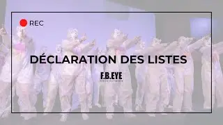 DECLARATION DES LISTES - 2025/2026