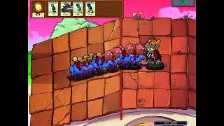 Peashooter Ducky Tube Zombie And Ducky Tube Wall-Nut Zombie Vs Conehead Zombie Fight // PVZ