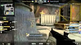 Na`Vi vs  TeamEnVyUs four kill by apex |map train|