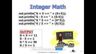 Math Operators in Java