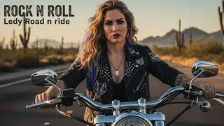 🔥 Boss Outlaw Woman Riding a Harley | Ledy Road N Ride