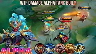 🔥ЭТА АЛЬФА-СБОРКА ТАНКА СЛОМАЛА ИГРУ! MOBILE LEGENDS АЛЬФА