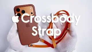 Apple Crossbody Strap - Orange Color Unboxing & Hands-On!