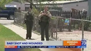 Baby shot in Compton
