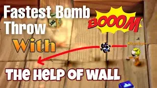 Wall bombing trick | Tutorial | BOMB squad life