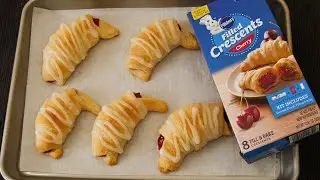 How to make Pillsbury Cherry Filled Crescents?