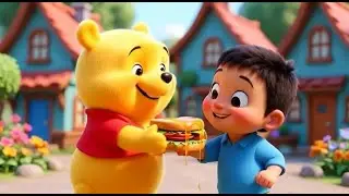 Winnie the Pooh Dropped His Honey Sandwich | Funny Toddler Song | Kids Rhymes