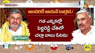 TDP Challa Babu | Peddireddy Ramachandra Reddy | అటు విపక్షం..ఇటు సొంత పార్టీ నేతల నుంచి సవాళ్లు.!