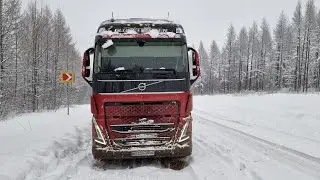 ДОРОЖНЫЙ ТРЫНДЁЖ. ВИДЕО ДЛЯ СНА.VOLVO FH 540.