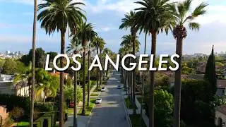 Los Angeles in 4K 🇺🇸 5 Hour Aerial Views [LOFI BEATS]