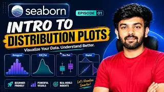Intro to Seaborn & Distribution Plots | Ep-1 Seaborn | Python for AI DS | code io - Tamil