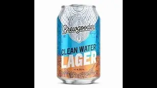 Clean water lager 4.5% - Brewgooder - review No. 382
