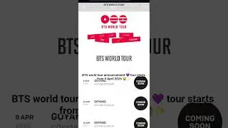 wait is overrrr!!!! 😱💜 #btsot7forever 😭 more to come ✨️✨️💜💜 #btsworldtour #btscomeback #bts #army