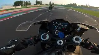 Riding S1000RR in Misano Sunset || POV 4K || EYBIS.com