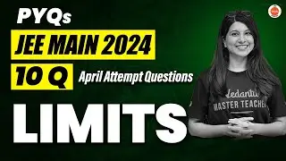 JEE Mains 2024 PYQs | Limits | Maths |  Namrata Ma'am