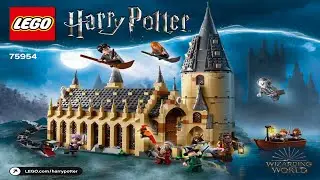 🦉 LEGO instructions 🦉 Harry Potter &trade; 🦉 75954 🦉 Hogwarts Great Hall 🦉
