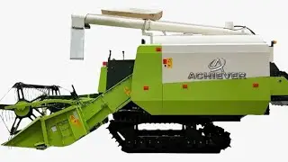 ACHEIVER NEW UPDATE COMBINE CHAN HERVESTER #shuvoteach #acheiver #farming #paddyharvester #608q 