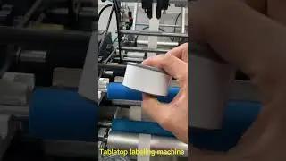 Tabletop Labeling Machine , Manual Labeling Machine for Can , Can body Labeler Machine