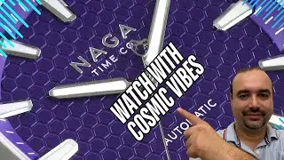 Watch with Cosmic Vibes:  Unboxing the NAGA 39 Cosmic Purple