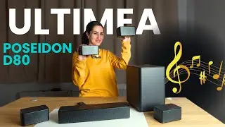 Ultimea Poseidon D80: Krasses 7.1-Dolby-Atmos-Surround-Sound-System f&uuml;rs Heimkino  /moschuss