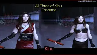 Shinobido Way of The Ninja || All Kinu Costum with Her Hidden Costume