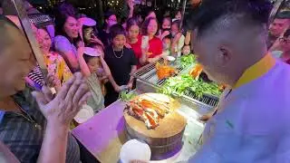 LI&Ecirc;N HOAN ẨM THỰC HẢI PH&Ograve;NG 2025 - HƯNG BABA CHI&Ecirc;U Đ&Atilde;I TO&Agrave;N BỘ DU KH&Aacute;CH 1 CON LỢN QUAY SI&Ecirc;U KHỦNG