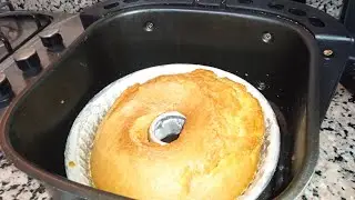 كيكة في القلاية الهوائية