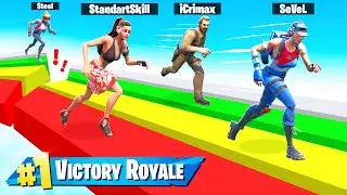 Race Deathrun (100.000 V-Bucks) gegen Standartskill, iCrimax und Steelbree